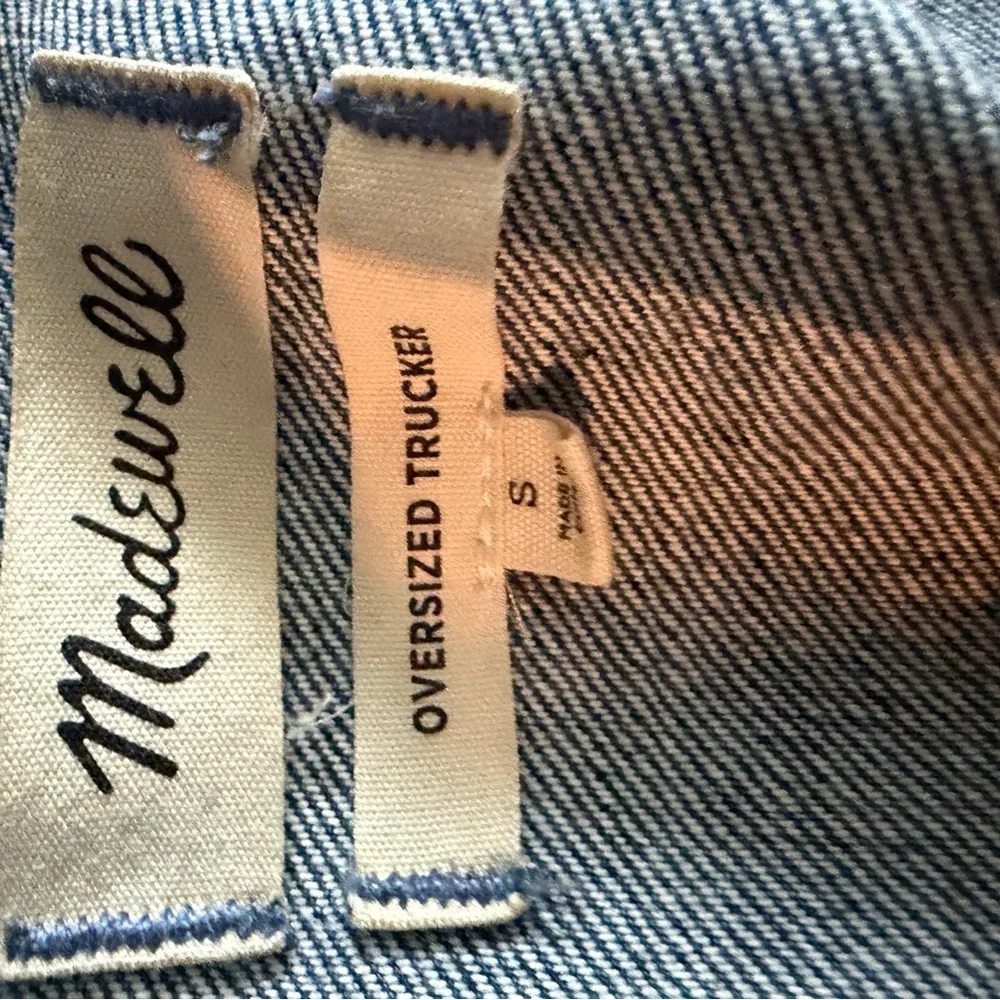 Madewell oversized trucker denim jacket - Picture 5 of 6
